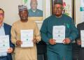 Officials of the Benue State Government and Rexzodeneh Group Limited during the signing of the Public-Private Partnership concession agreement for the establishment of the National Food City Complex in Otukpo, Benue State.