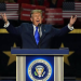 U.S. President Donald Trump speaks at a Republican Party convention in Dallas, where he unveils a proposed $5,000 “Trump dividend” for American adults if Republicans retain control of Congress in the November midterm elections.