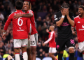United Players celebrates goal