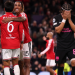 United Players celebrates goal