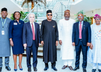 Vice President Shettima, Birol and some other IEA officials