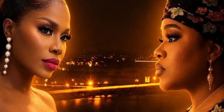 Poster for Toyin Abraham’s upcoming movie Bestie, which is scheduled to hit Nigerian cinemas on Dec. 16.