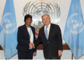 Antonio Guterres and Chief Navi Pillay
