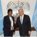 Antonio Guterres and Chief Navi Pillay