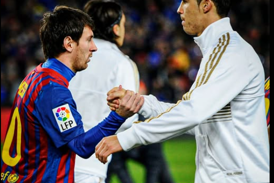 Christiano Ronaldo and Lionel Messi