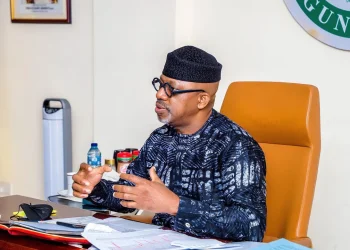 Ogun State Governor Dapo Abiodun, whose administration is investigating recurring gas emissions that have reportedly sent more than 100 pupils to hospital.
