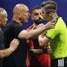 Egypt head coach Hossam Hassan during the 2026 World Cup match against Argentina, following FIFA sanctions over criticism of the refereeing.