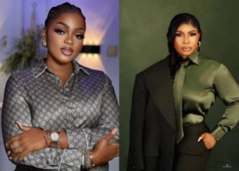 Nollywood actresses Eniola Badmus and Laide Bakare, whose long-running disagreement has drawn public attention.