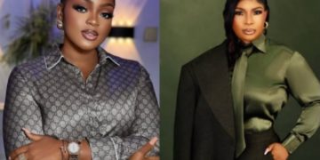 Nollywood actresses Eniola Badmus and Laide Bakare, whose long-running disagreement has drawn public attention.