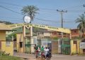 The entrance of the Federal Medical Centre, Idi-Aba, Abeokuta, where health workers have begun a 72-hour warning strike following the alleged stabbing of a medical laboratory scientist.