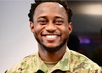 Harafat Mogaji, one of two Nigerians serving in the US Air Force, is sentenced to prison for his role in an international cyber fraud scheme targeting businesses and non-profit organizations.