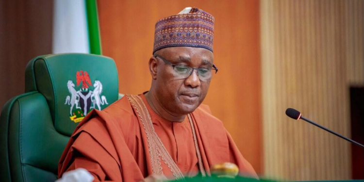 House of Representatives Speaker Tajudeen Abbas, who sponsored the bills upgrading Kaduna Polytechnic and Yaba College of Technology to universities.