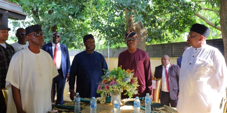 Wike brings PDP and APC stakeholders in the FCT together to support President Tinubu’s re-election bid in 2027.