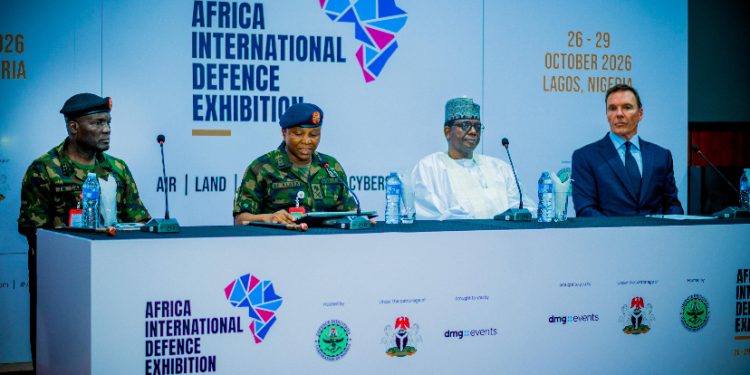 Participants at Africa International Defence Exhibition, AFRIDEX, 2026 in Lagos
