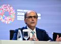 Jihad Azour, IMF Director of the Middle East and Central Asia Department, who urged governments to strengthen economic safeguards amid the risk of a prolonged Middle East conflict.( photo credit: L ‘Orient Today)