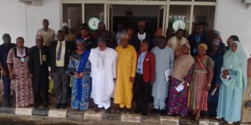 Kwara State officials and health stakeholders during a meeting of the State Task Force on Immunisation and Primary Health Care Service Delivery.