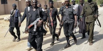 Local personnel in Zamfara State amid ongoing security challenges in the region. Photo credit: (Arise Tv)