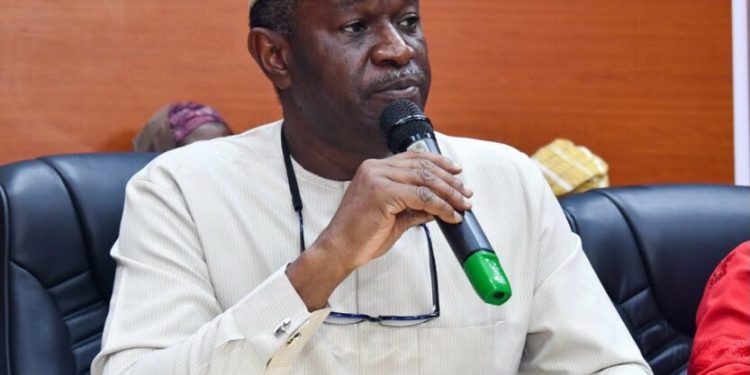 NELFUND Managing Director Akintunde Sawyerr, whose agency is piloting a tokenised system to prevent duplicate school fee payments and refund complications.