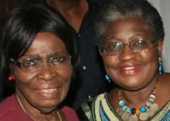 Dr. Ngozi Okonjo Iweala and mother, Prof. Kamene Okonjo