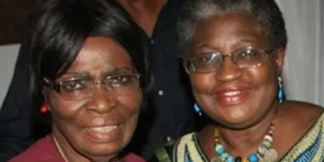 Dr. Ngozi Okonjo Iweala and mother, Prof. Kamene Okonjo