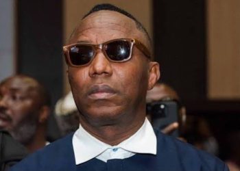 Omoyele Sowore, who has sued the DSS for ₦5 billion over an alleged assault and abduction inside the Federal High Court in Abuja.