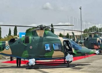 President Bola Tinubu is expected to induct five helicopters into the Nigerian Air Force fleet