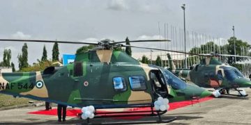 President Bola Tinubu is expected to induct five helicopters into the Nigerian Air Force fleet