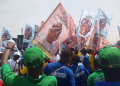 "The massive turnout reflected the president’s acceptance among Nigerians who believe in his policies"