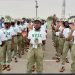 Prospective NYSC corps members at an orientation camp as police intensify efforts to rescue abducted corps members in Imo State.