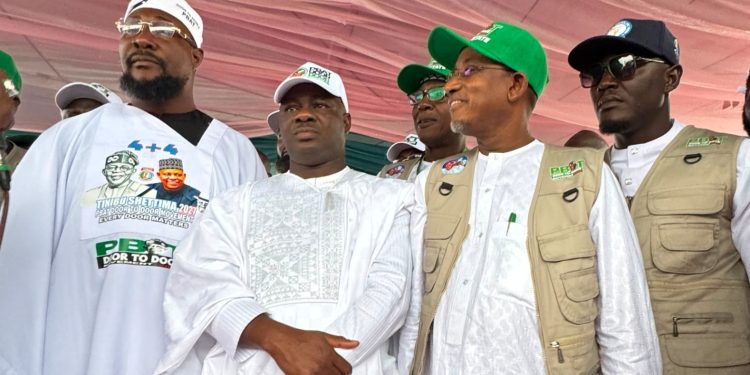 PBAT Door-to-Door Movement, urges Nigerians to re-elect President Bola Tinubu in 2027as it unveils campaign in Yobe State.