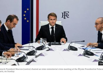 French President Emmanuel Macron warns looters will pay for damages after protests