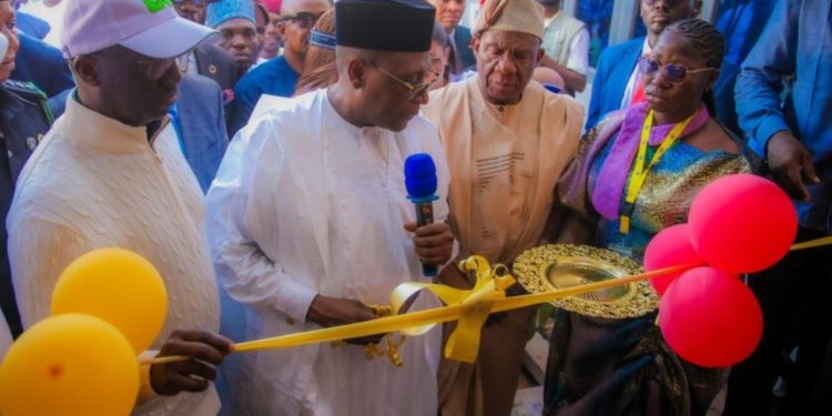 Okpebholo, Ali Pate commend the inauguration of 62-bed medical facility, established by the Agbonjagwe Leemon Ikpea Foundation.