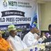 NBTI DG, Dr. Kazeem Kolawole Raji presents NextGen Innovation Challenge 2026 outside.