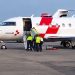 Air Ambulance on Monday evacuated Nigeria's Ebola patient from Abuja to Switzerland.