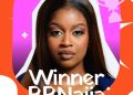 Temitope Chigbue, popularly known as Temi Nkem, has won Season 11 of the Big Brother Naija reality show.