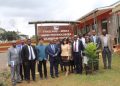 Thai and Kenyan officials pose for a group photograph at the Thailand–Kenya Agro-Technologies Learning Centre. (Source: Thailand International Cooperation Agency)