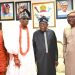 President Tinubu visited Oba of Lagos on Sunday