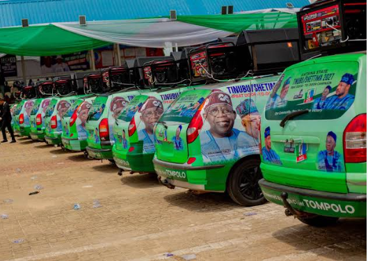 ompolo Donates 25 vehicles in Kogi state to aid PBAT campaign