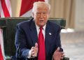 US President Donald Trump, who reversed plans to broadcast the execution of Nidal Hasan, convicted of killing 13 people in the 2009 Fort Hood shooting in Texas.