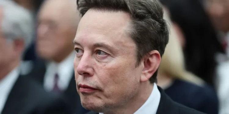 Elon Musk, whose company SpaceX operates Starlink, the satellite internet service used by Ukrainian forces